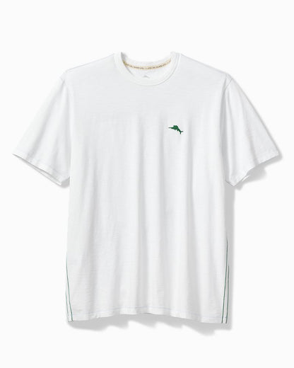 Tommy Bahama | Big & Tall Later Gator Short-Sleeve Lux T-Shirt / White