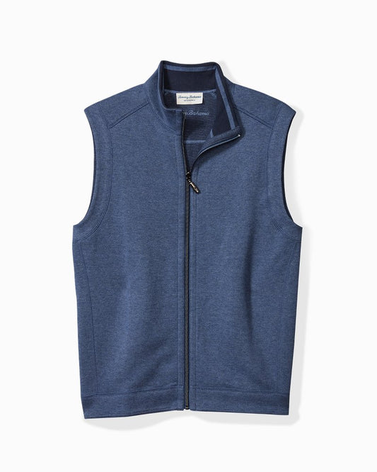 Tommy Bahama | Big & Tall Flip Coast Reversible Vest / Blue Note Heather