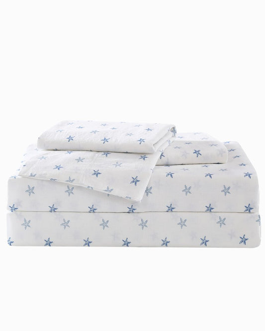 Tommy Bahama | Starfish Treasure 4-Piece King Sheet Set / Ocean