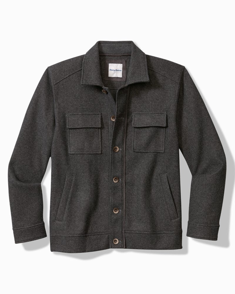 Tommy Bahama | Silver Lake CPO Shirt Jacket / Coal