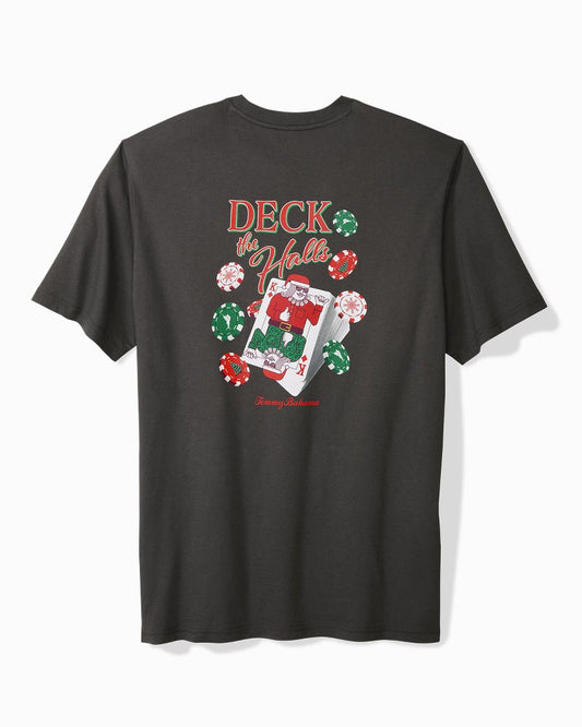 Tommy Bahama | Deck the Halls Graphic T-Shirt / Coal