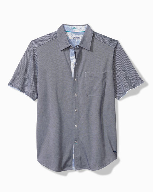 Tommy Bahama | San Lucio Cali Blooms Happy Hour Knit Stretch Shirt / Bering Blue