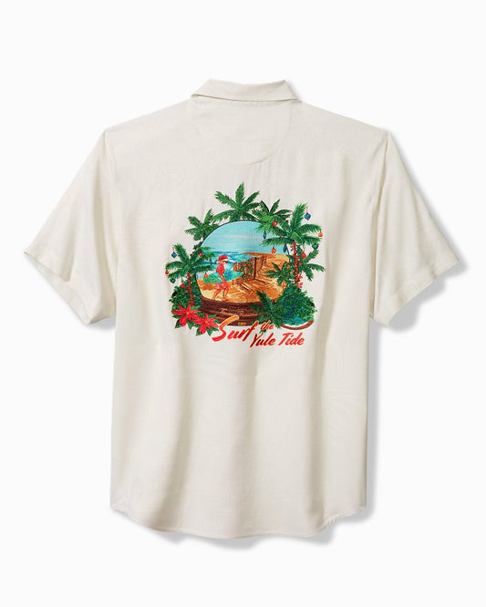 Tommy Bahama | Surf the Yule Tide Silk Camp Shirt / Continental