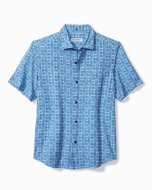 Tommy Bahama | Bahama Coast Cozumel Tiles IslandZone® Shirt / Dew Drop