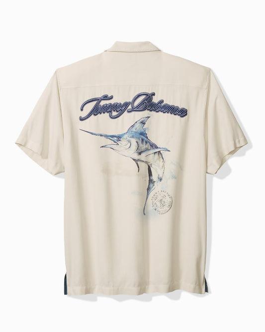 Tommy Bahama | Marlin Paradise Silk Camp Shirt / Continental