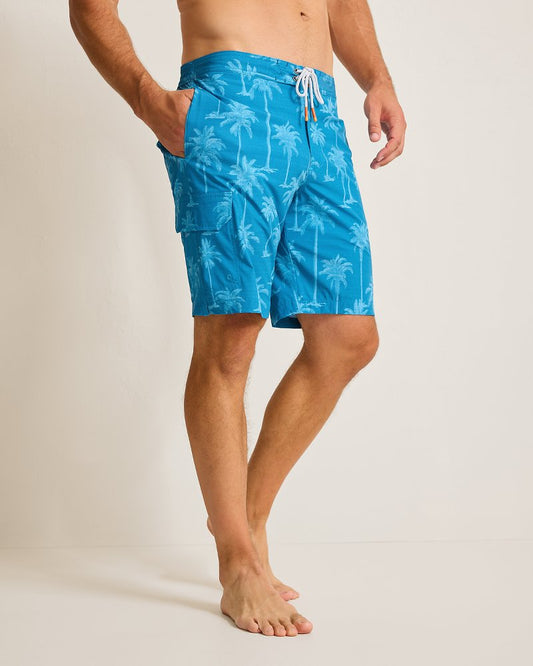 Tommy Bahama | Baja Palmero 9-Inch Boardshorts / Blue Allure